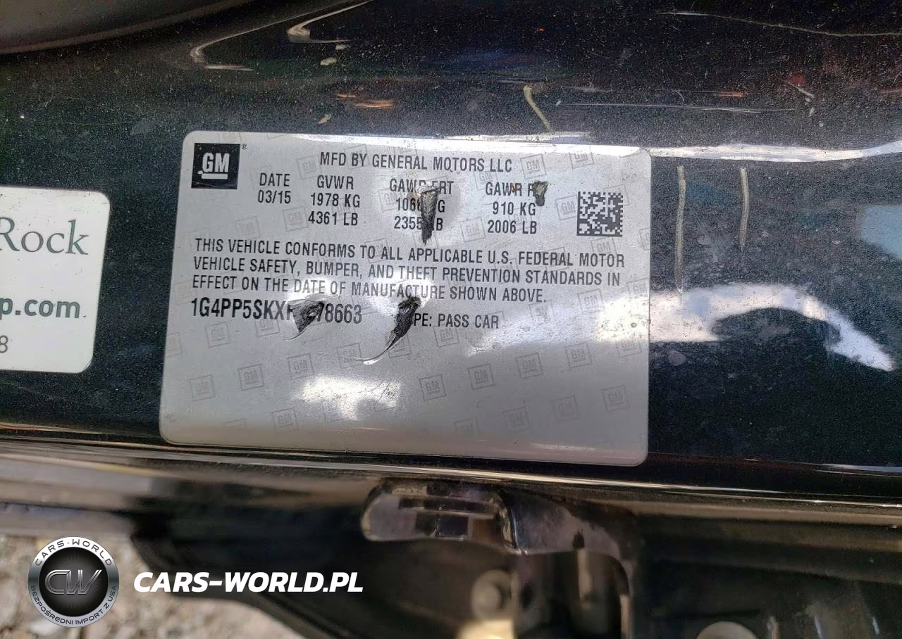 2015 Buick Verano VIN:1G4PP5SKXF4178663 - 12