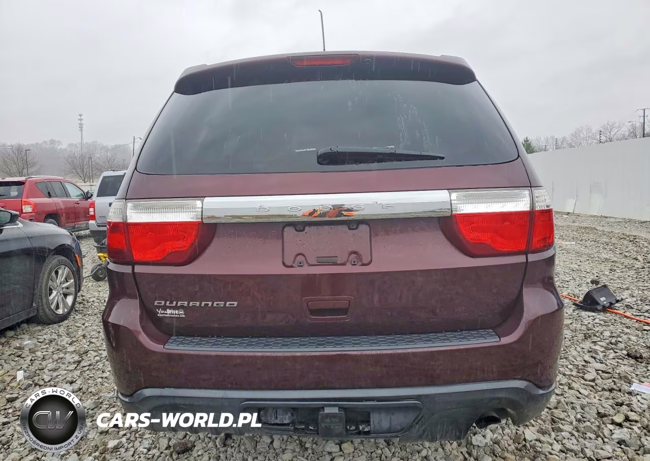 2012 Dodge Durango Sxt VIN:1C4RDHAG5CC306653 - 6