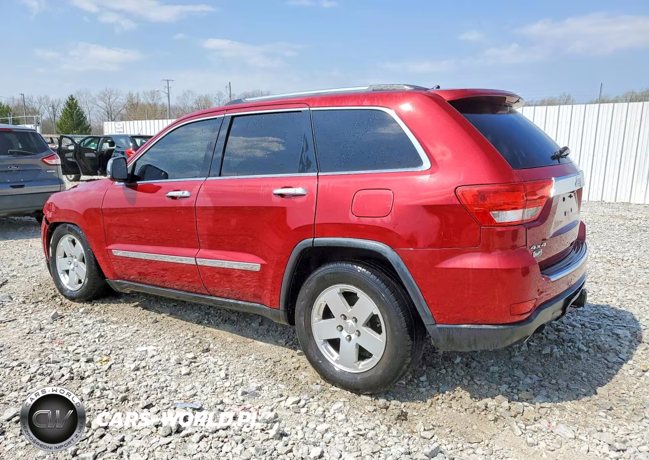 2012 Jeep Grand Cherokee Overland VIN:1C4RJFCT6CC349535 - 2