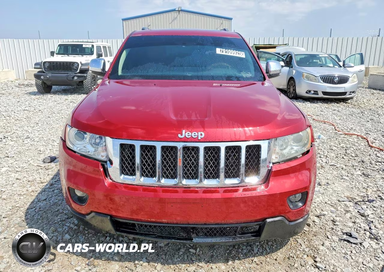 2012 Jeep Grand Cherokee Overland VIN:1C4RJFCT6CC349535 - 5
