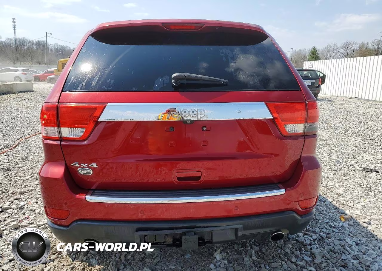 2012 Jeep Grand Cherokee Overland VIN:1C4RJFCT6CC349535 - 6