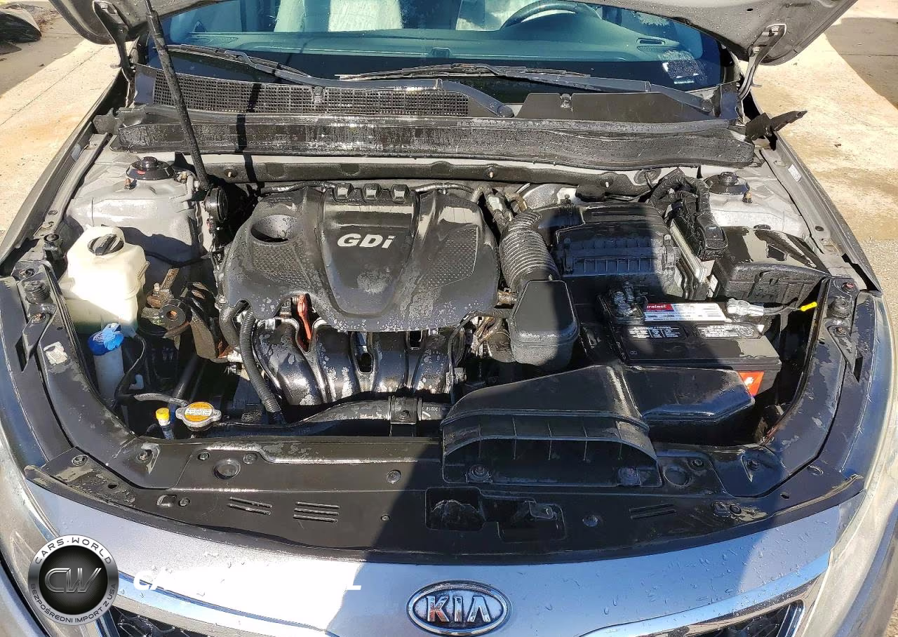 2012 Kia Optima Lx VIN:5XXGM4A77CG076680 - 11