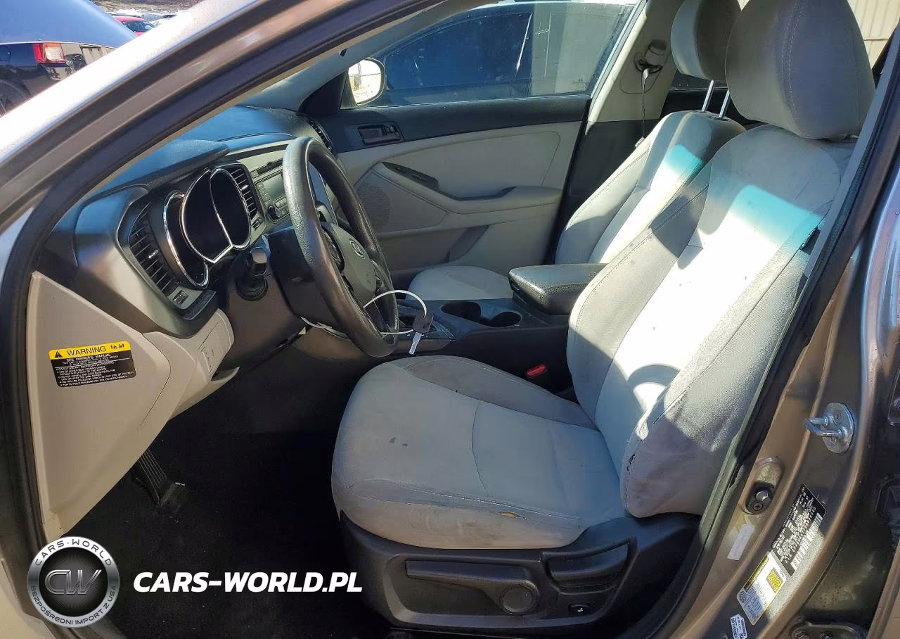 2012 Kia Optima Lx VIN:5XXGM4A77CG076680 - 7