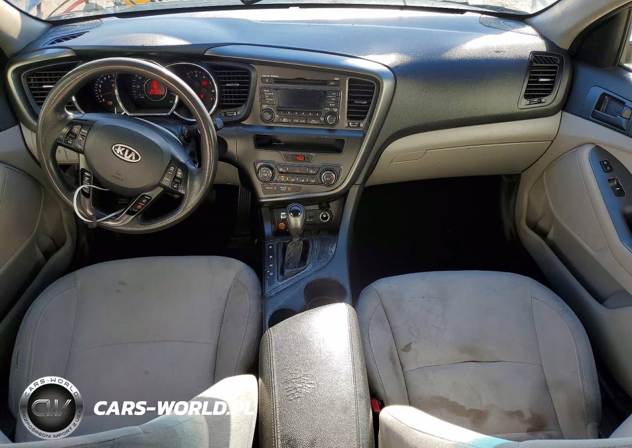 2012 Kia Optima Lx VIN:5XXGM4A77CG076680 - 8