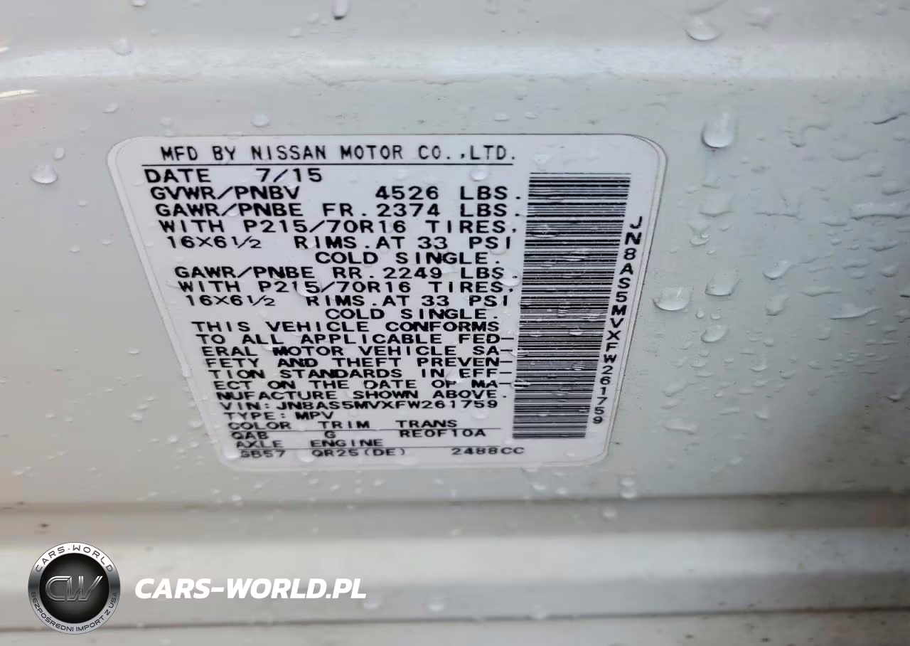 2015 Nissan Rogue Select S VIN:JN8AS5MVXFW261759 - 13