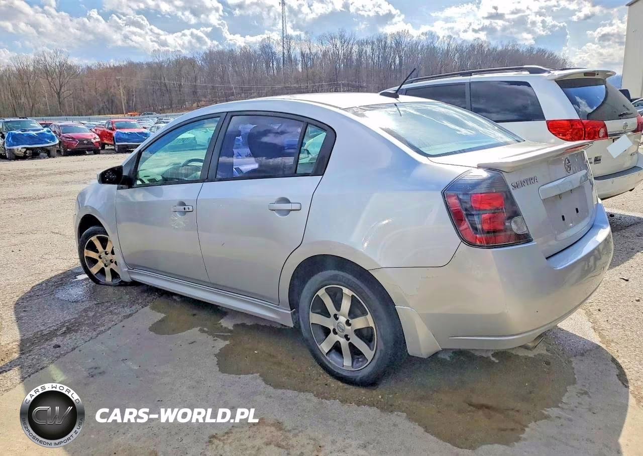 2012 Nissan Sentra 2.0 VIN:3N1AB6AP1CL648499 - 2
