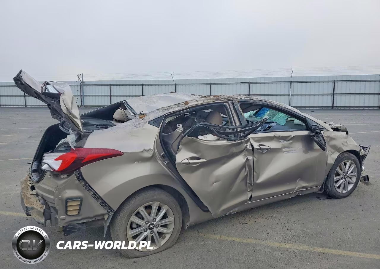 2015 Hyundai Elantra Se VIN:5NPDH4AE0FH603165 - 3