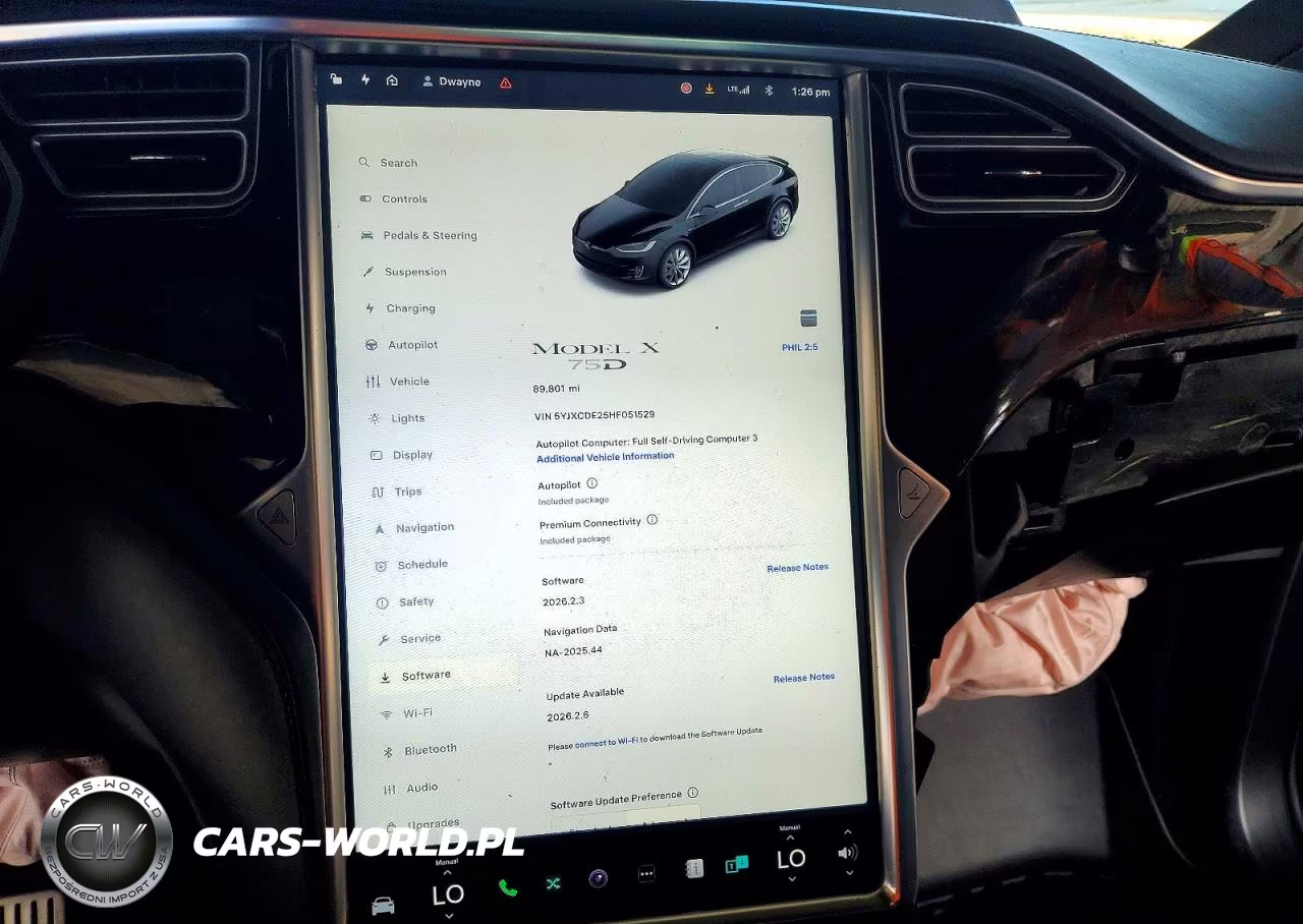 2017 Tesla Model X VIN:5YJXCDE25HF051529 - 9