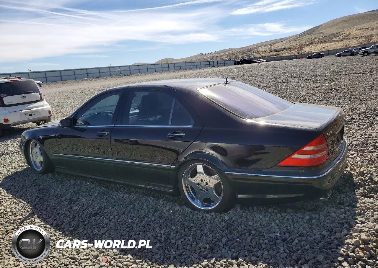 2002 Mercedes-Benz S 55 Amg VIN:WDBNG73J02A250526 - 2