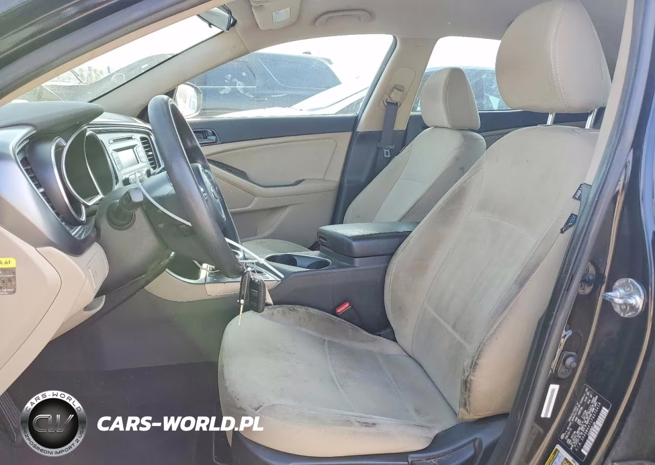 2015 Kia Optima Lx VIN:5XXGM4A71FG370418 - 7