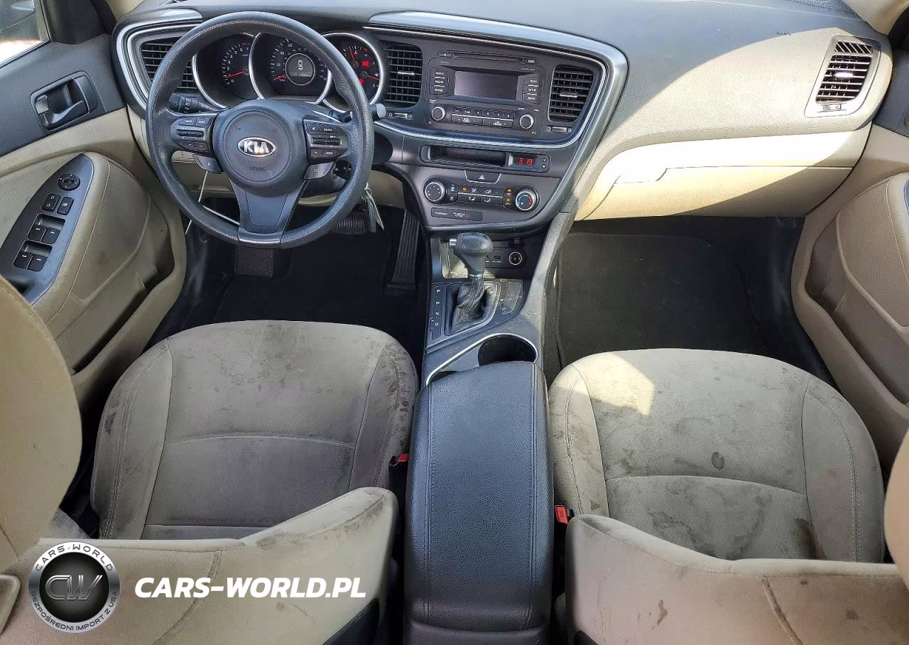 2015 Kia Optima Lx VIN:5XXGM4A71FG370418 - 8