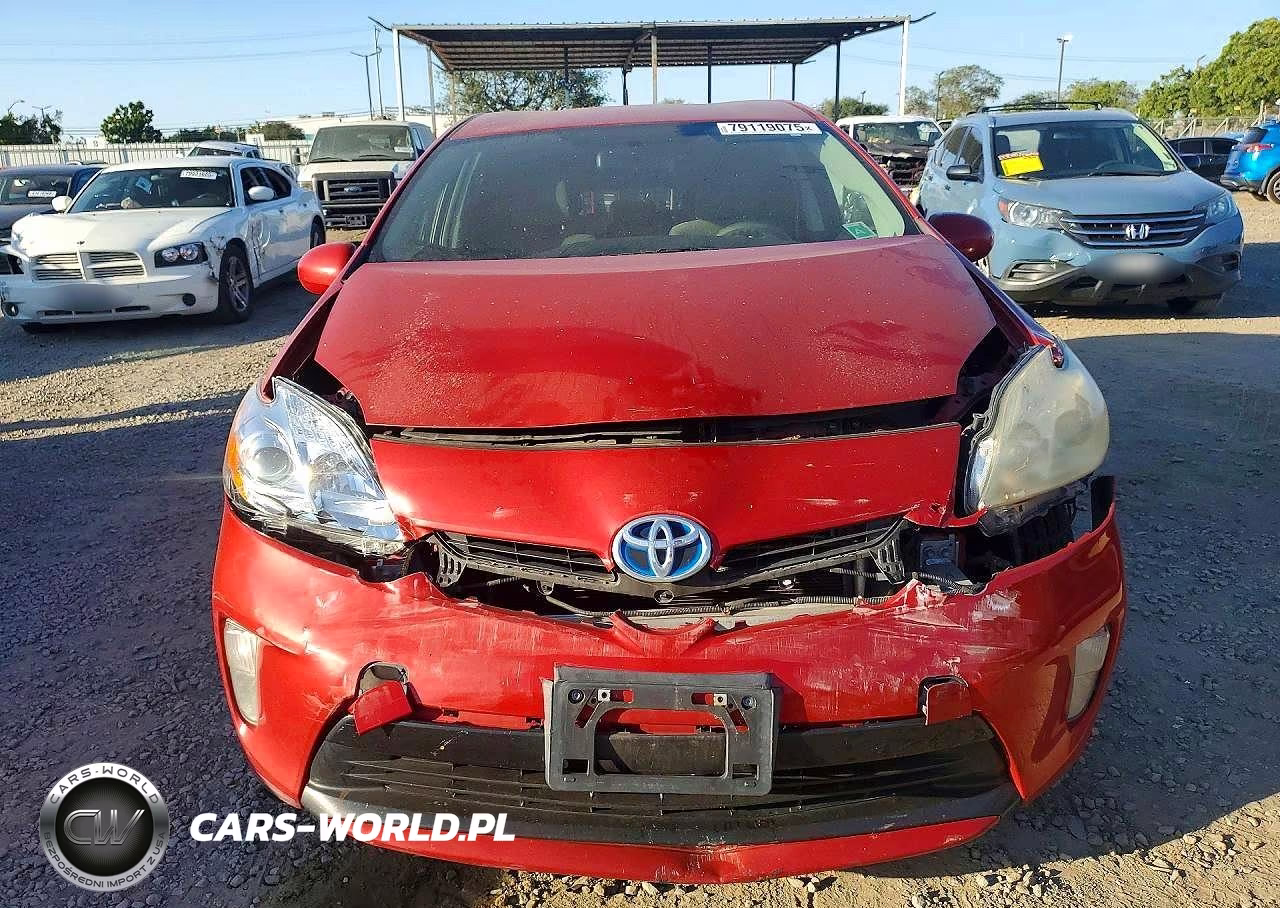 2013 Toyota Prius Two VIN:JTDKN3DUXD1708586 - 5