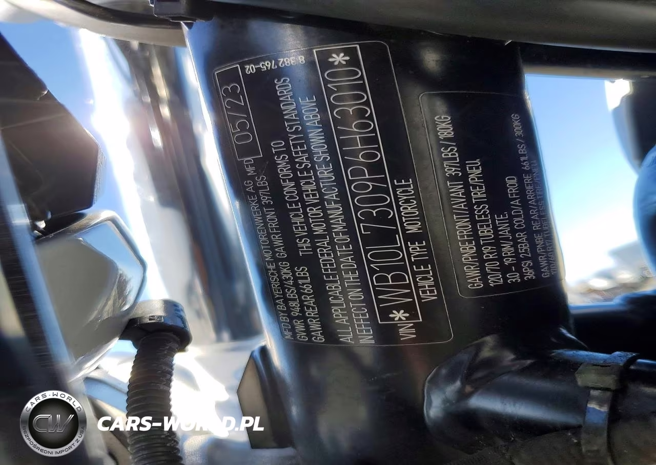 2023 BMW R Nine T Scrambler VIN:WB10L7309P6H63010 - 9