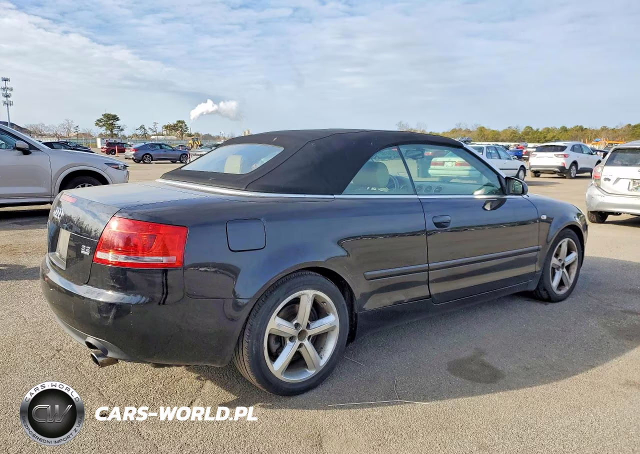 2007 Audi A4 3.2 Cabriolet Quattro VIN:WAUDH48H57K017996 - 3