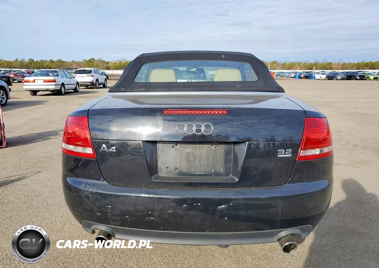 2007 Audi A4 3.2 Cabriolet Quattro VIN:WAUDH48H57K017996 - 6