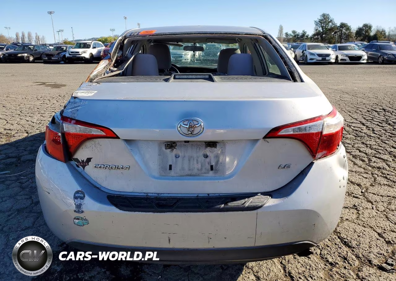 2016 Toyota Corolla Le VIN:5YFBURHE3GP514345 - 6