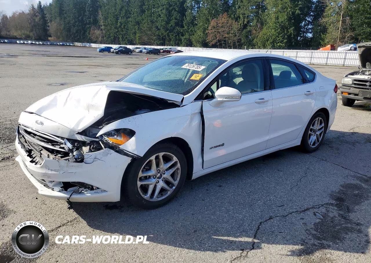 2018 Ford Fusion Se Hybrid