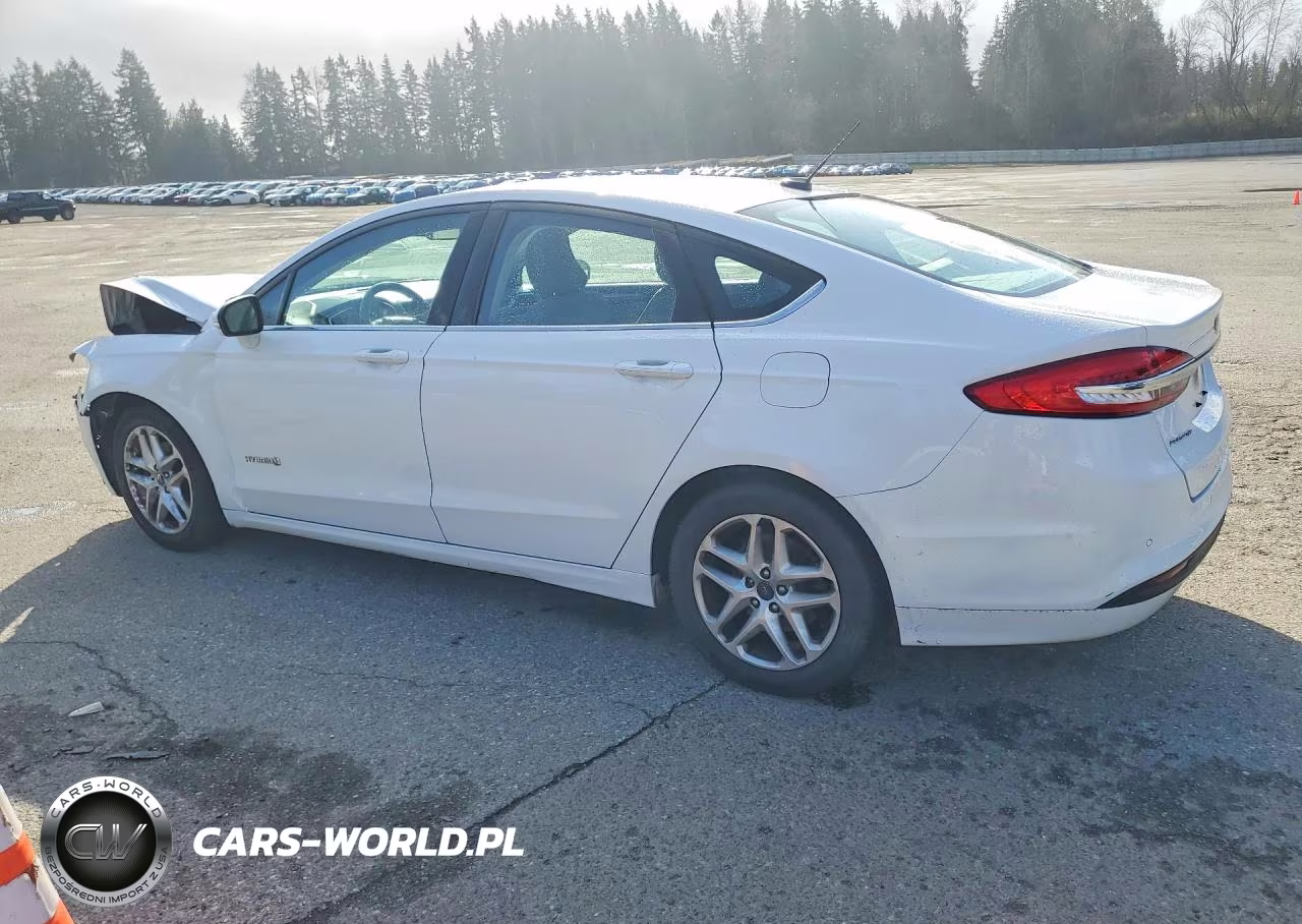 2018 Ford Fusion Se Hybrid VIN:3FA6P0LU2JR221238 - 2
