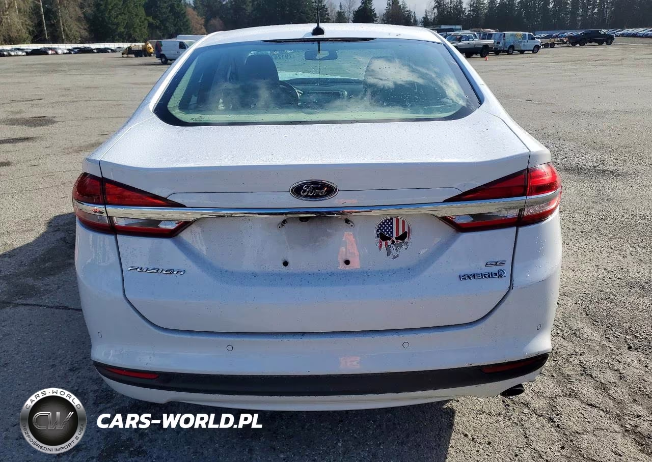 2018 Ford Fusion Se Hybrid VIN:3FA6P0LU2JR221238 - 6