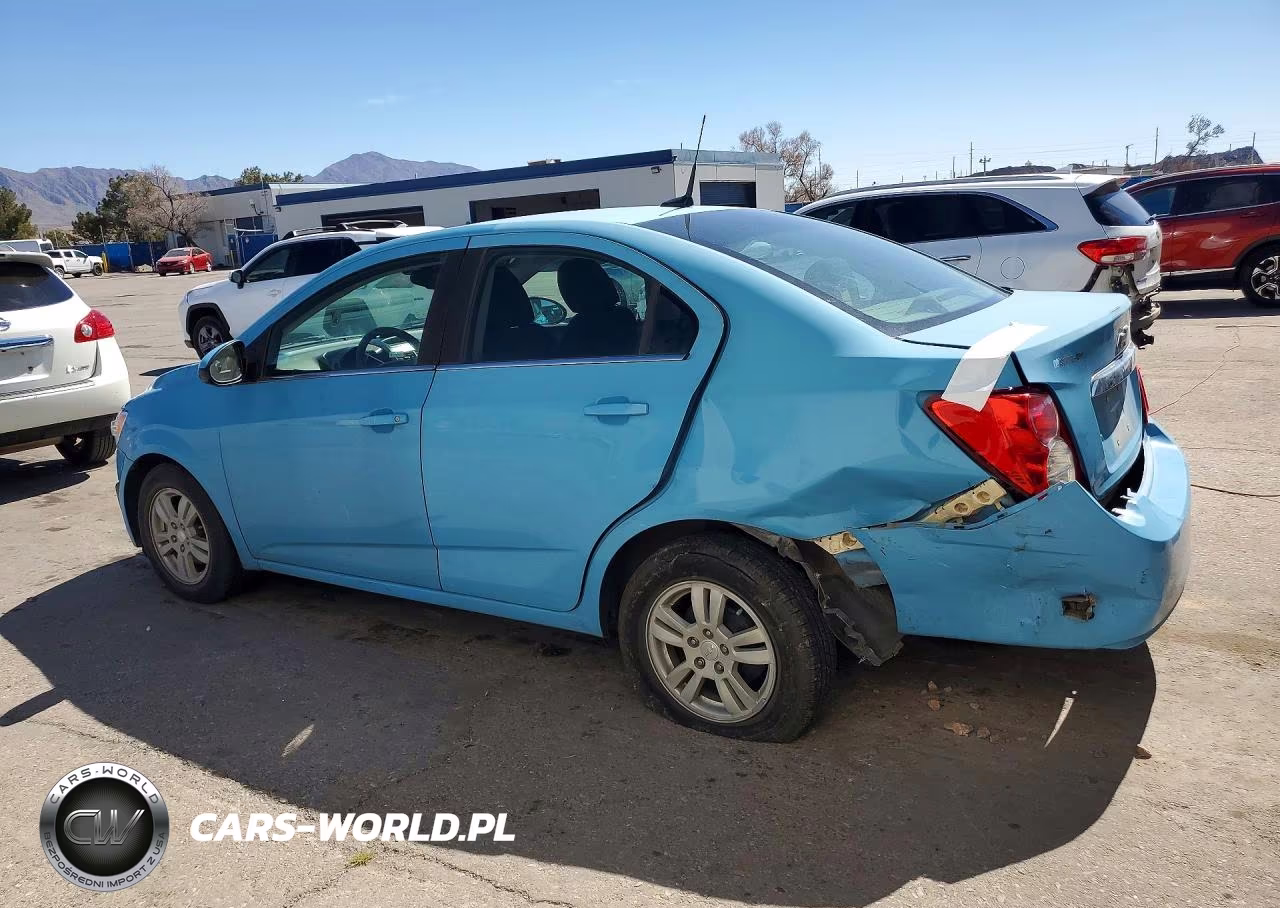 2014 Chevrolet Sonic Lt VIN:1G1JC5SB3E4159112 - 2