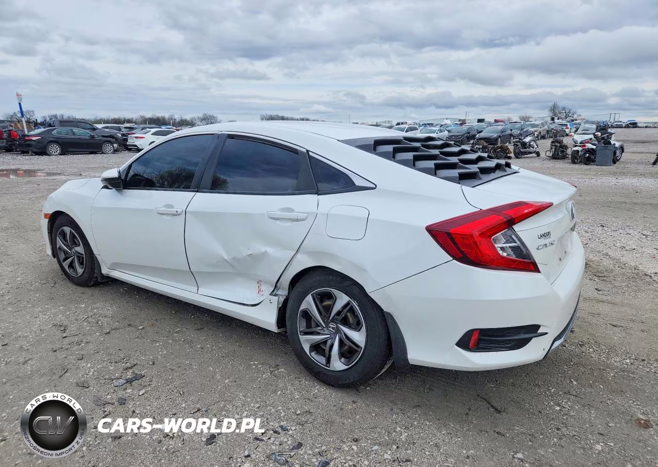 2019 Honda Civic Lx VIN:19XFC2F6XKE024860 - 2