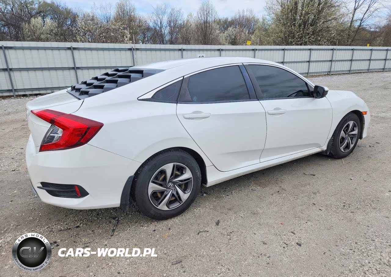 2019 Honda Civic Lx VIN:19XFC2F6XKE024860 - 3