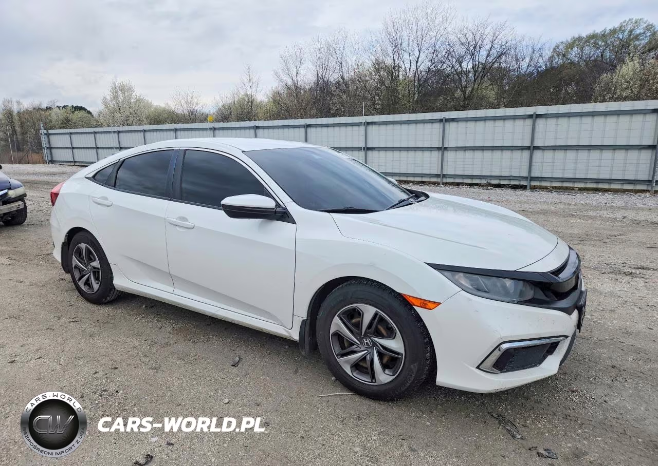 2019 Honda Civic Lx VIN:19XFC2F6XKE024860 - 4