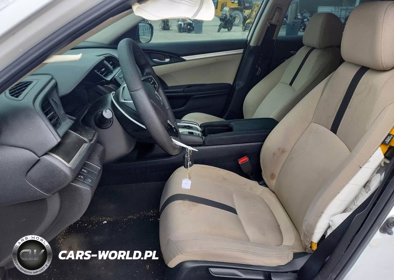 2019 Honda Civic Lx VIN:19XFC2F6XKE024860 - 7