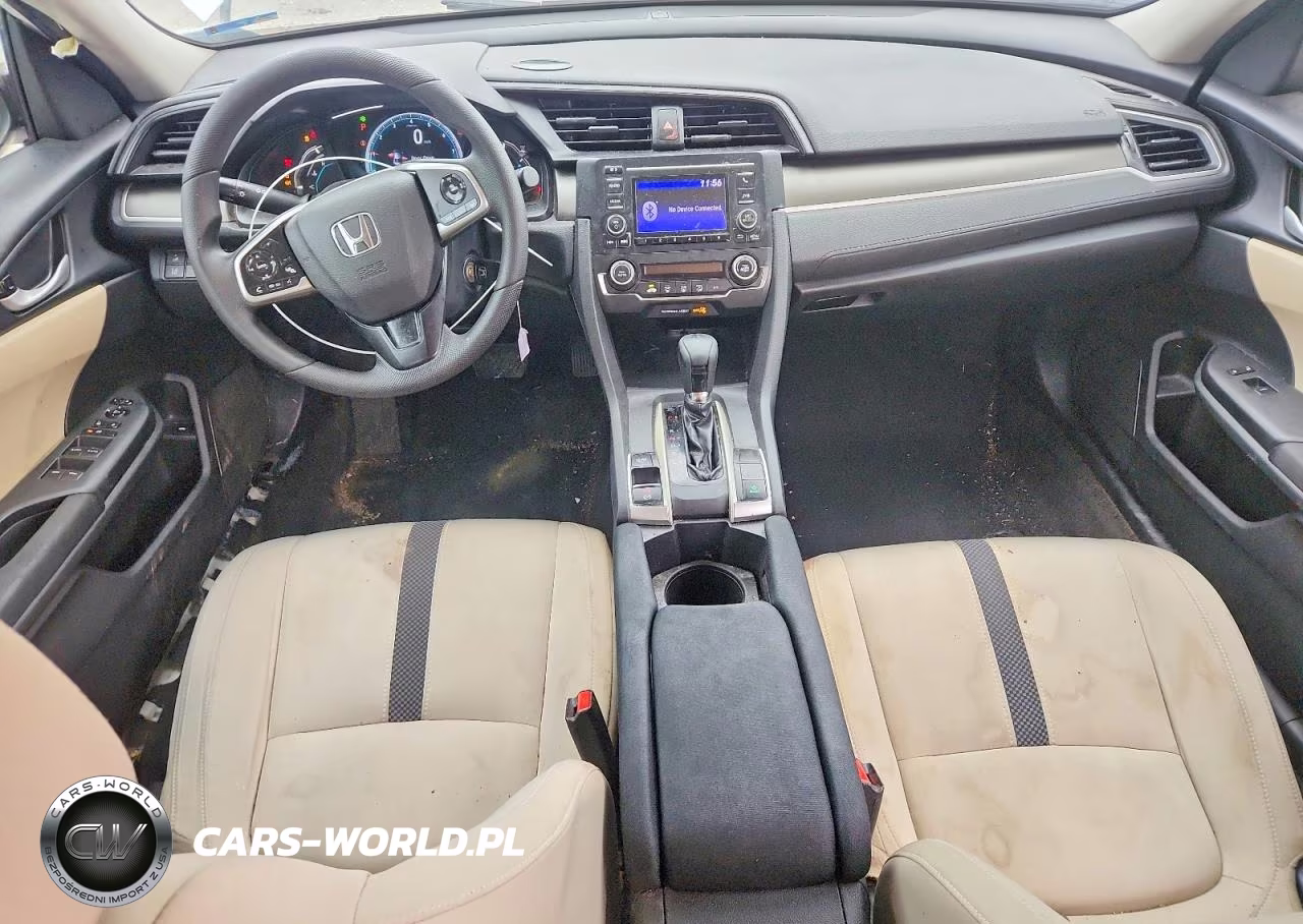 2019 Honda Civic Lx VIN:19XFC2F6XKE024860 - 8