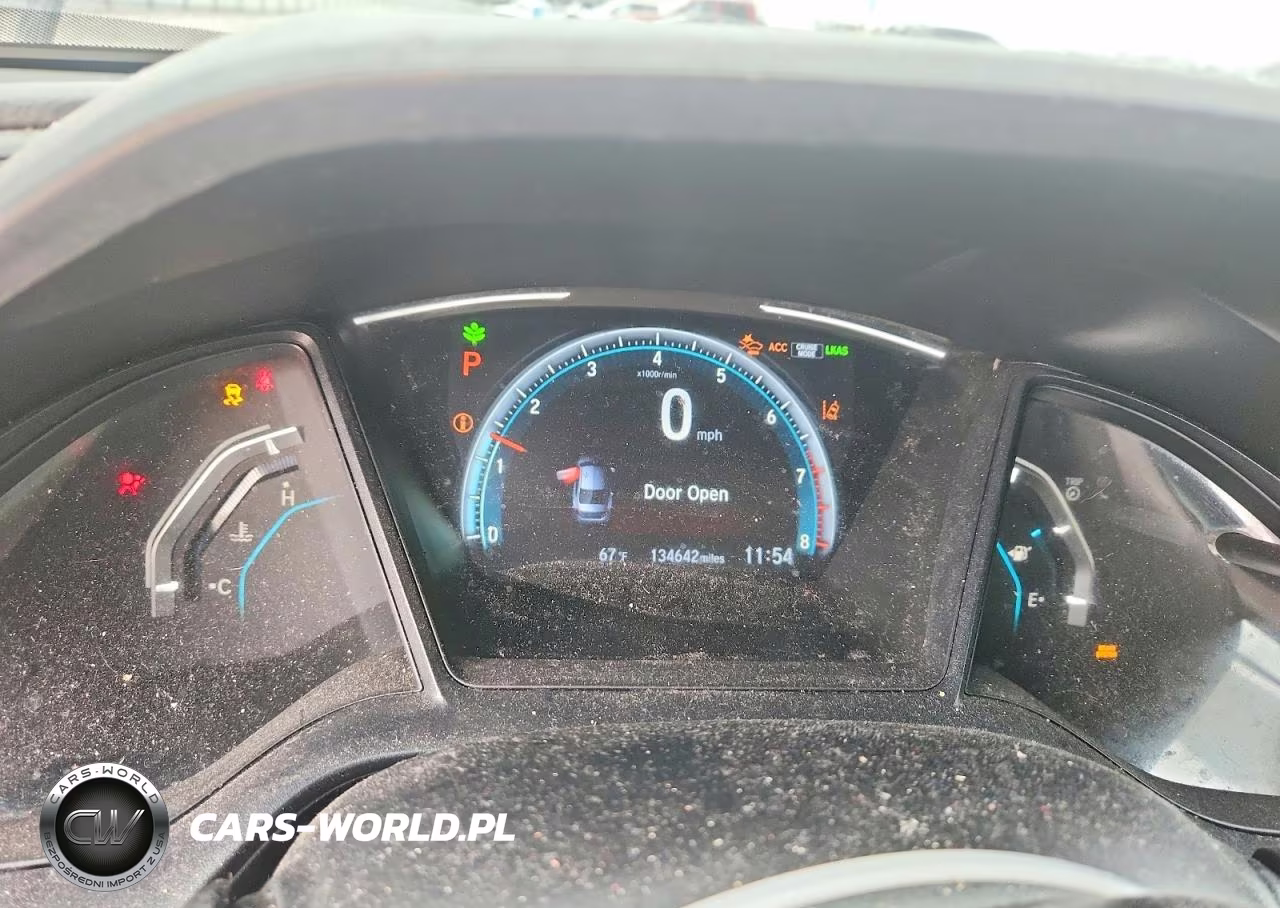 2019 Honda Civic Lx VIN:19XFC2F6XKE024860 - 9