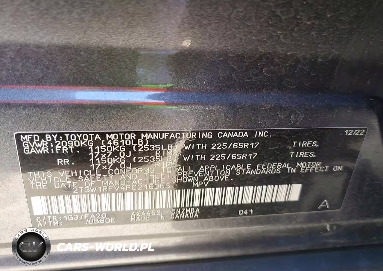 2023 Toyota Rav4 Xle VIN:2T3W1RFV4PC216066 - 14
