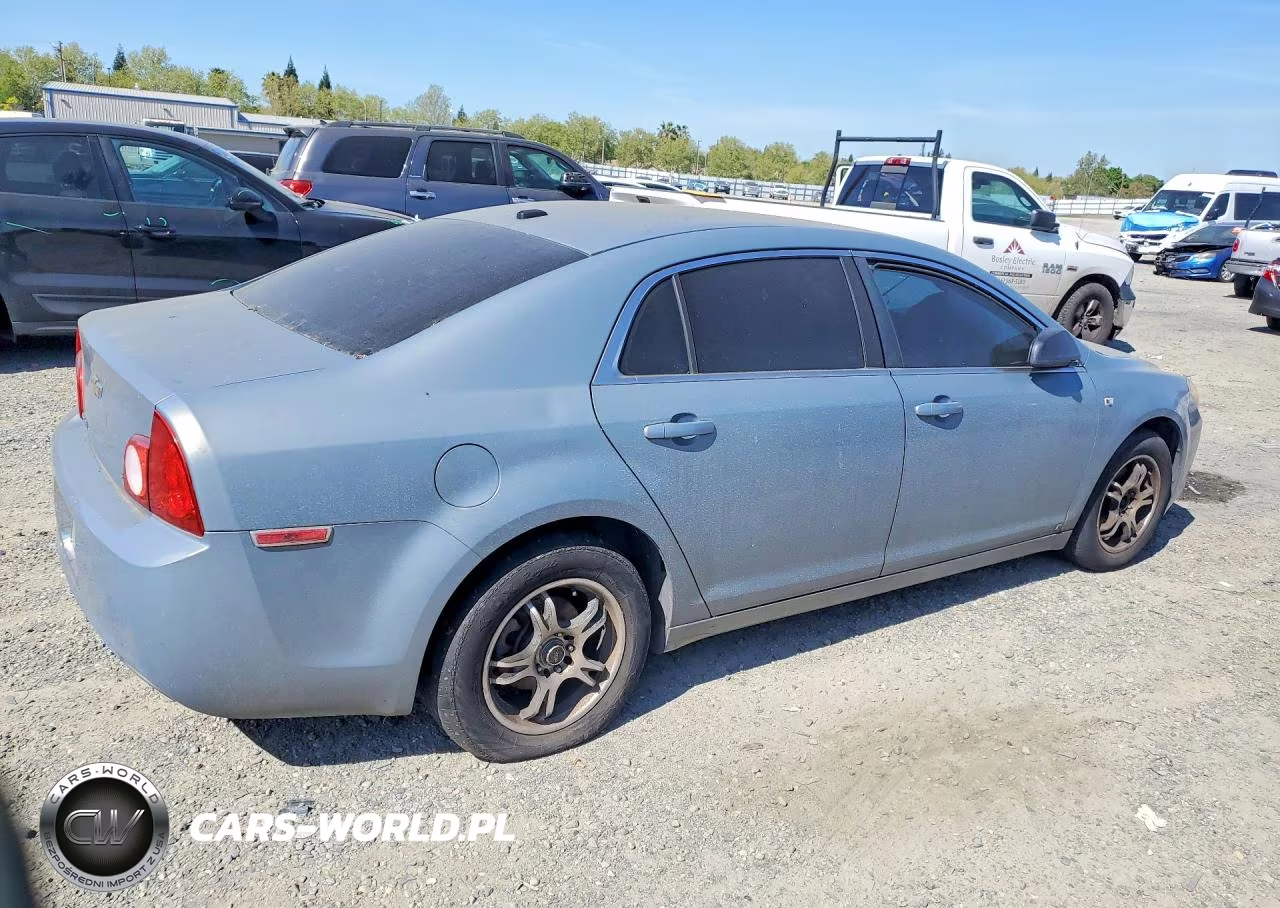 2008 Chevrolet Malibu Ls VIN:1G1ZG57B68F181680 - 3