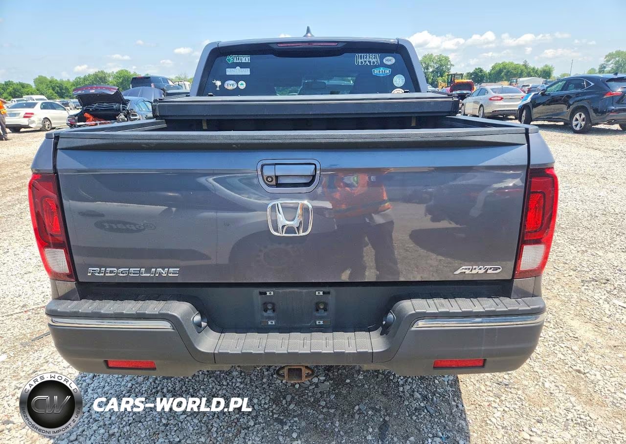 2018 Honda Ridgeline Rtl VIN:5FPYK3F66JB015946 - 6