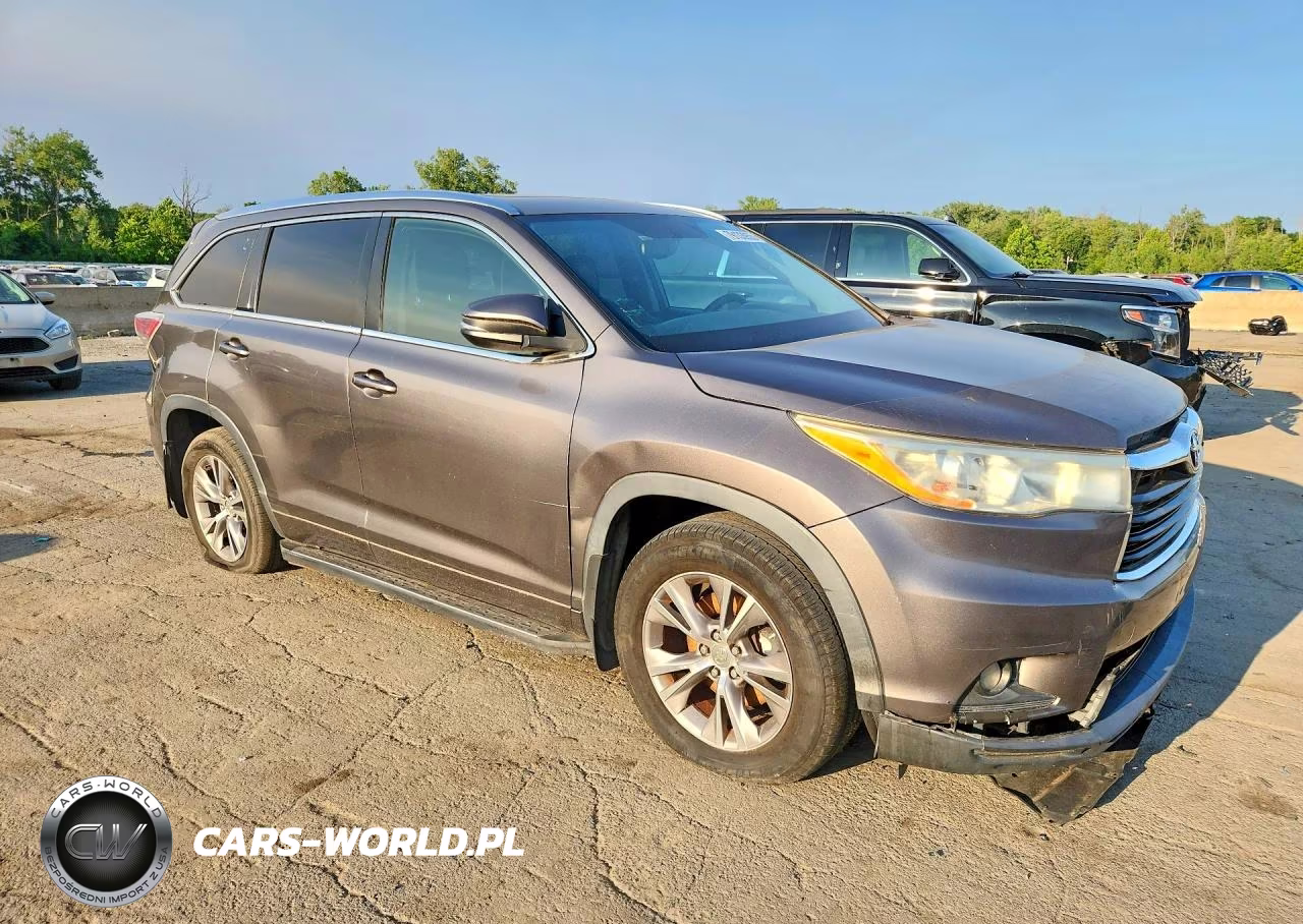2014 Toyota Highlander Xle VIN:5TDJKRFH9ES018694 - 4