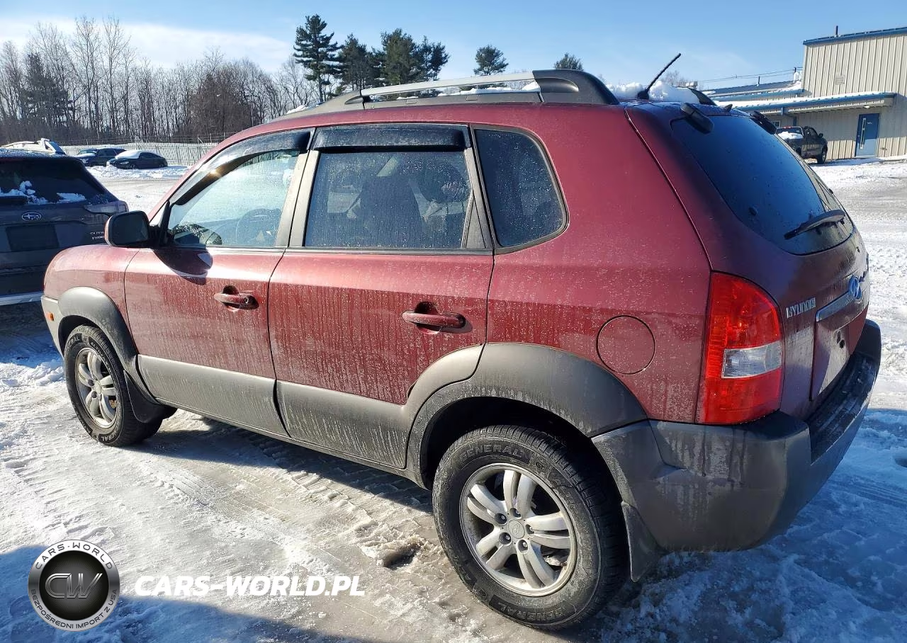 2007 Hyundai Tucson Se VIN:KM8JN12D97U523978 - 2
