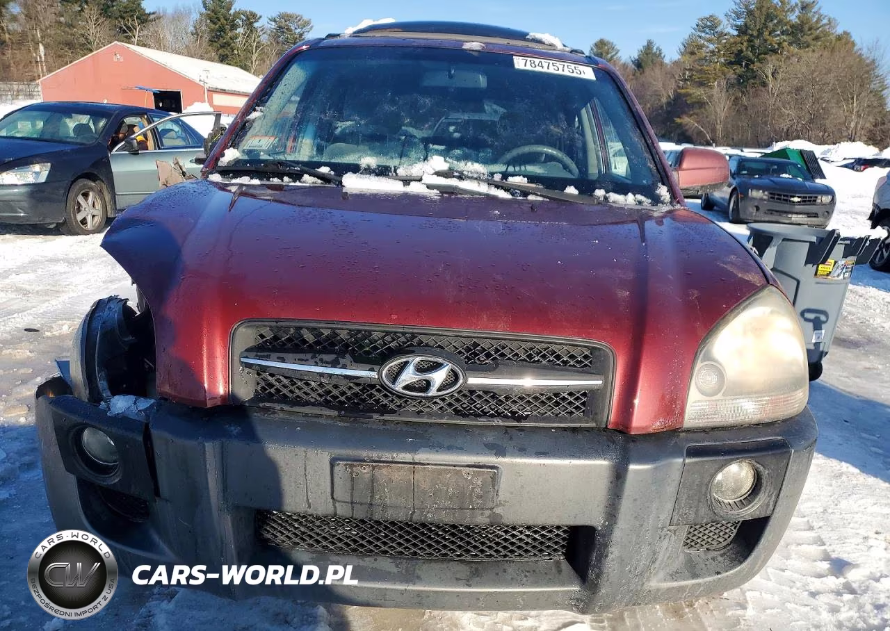 2007 Hyundai Tucson Se VIN:KM8JN12D97U523978 - 5
