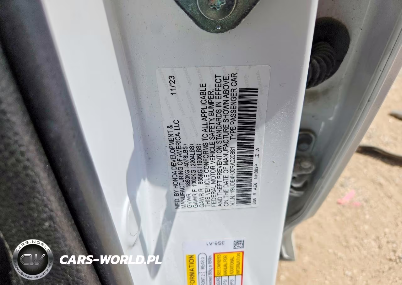 2024 Acura Integra A-Spec VIN:19UDE4H30RA020881 - 12