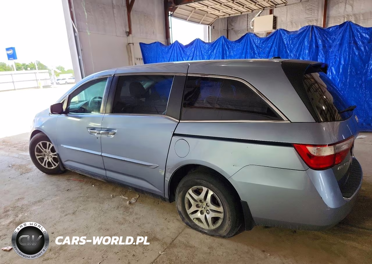 2012 Honda Odyssey Exl VIN:5FNRL5H63CB037229 - 2