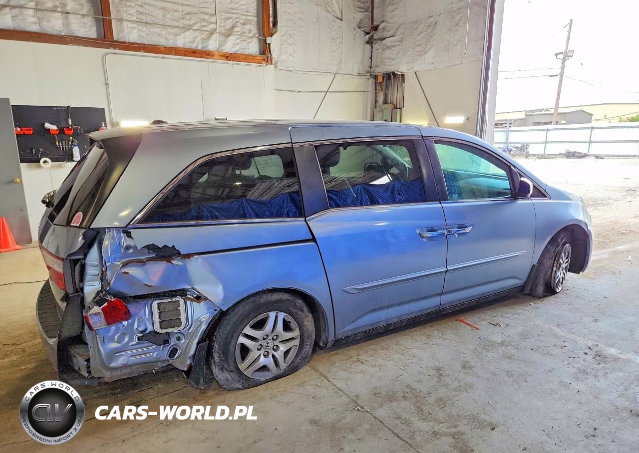 2012 Honda Odyssey Exl VIN:5FNRL5H63CB037229 - 3