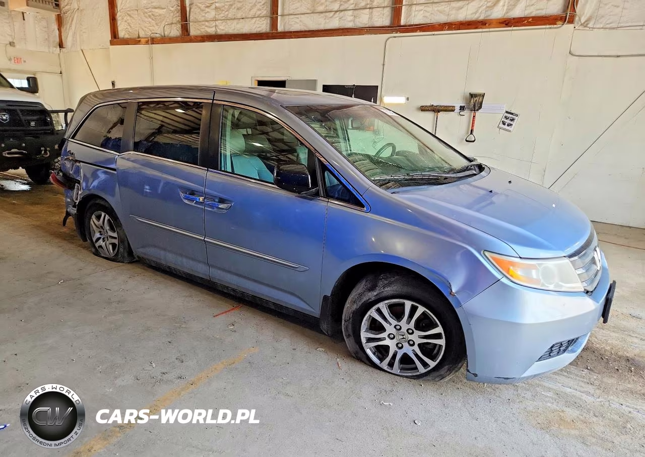 2012 Honda Odyssey Exl VIN:5FNRL5H63CB037229 - 4