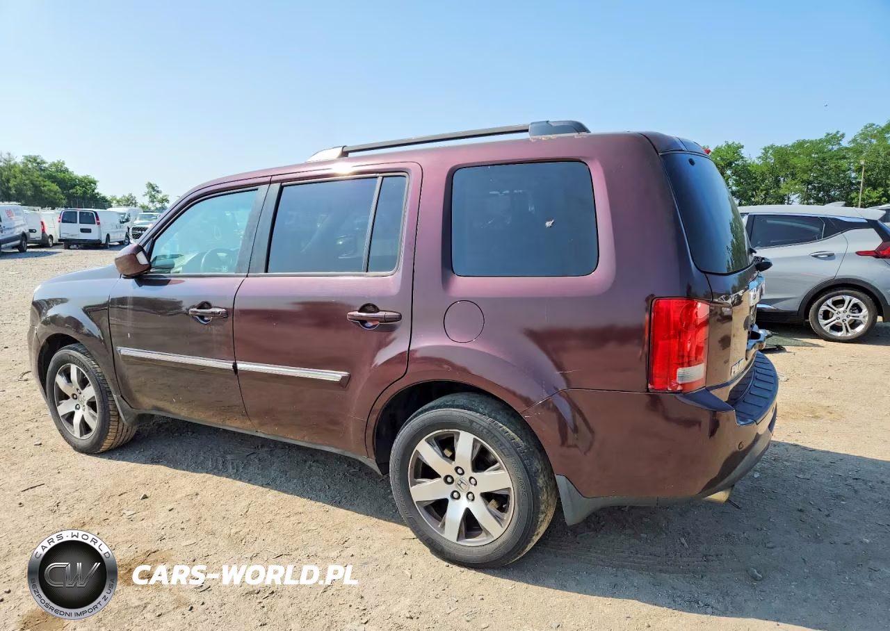 2012 Honda Pilot Touring VIN:5FNYF4H90CB015194 - 2