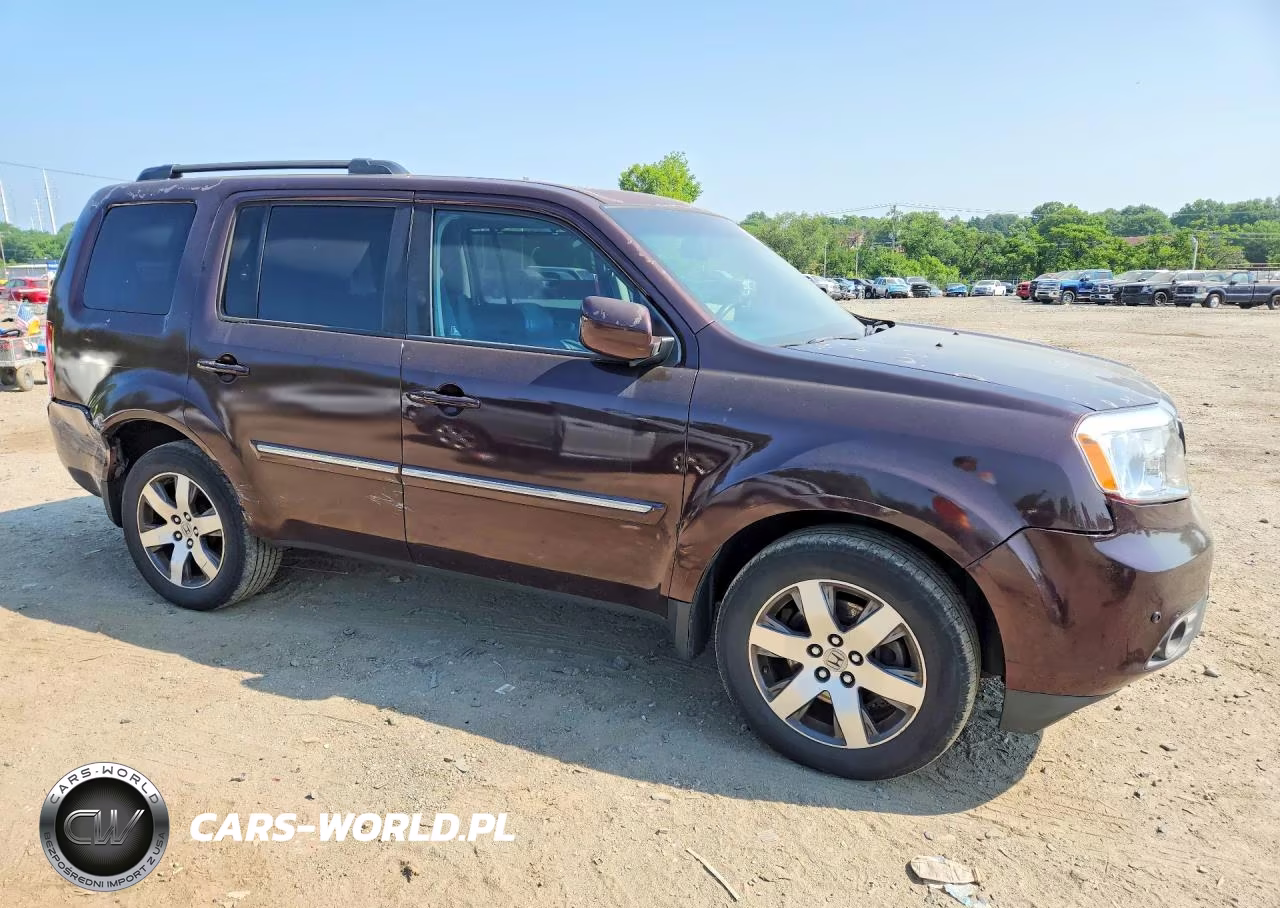 2012 Honda Pilot Touring VIN:5FNYF4H90CB015194 - 4