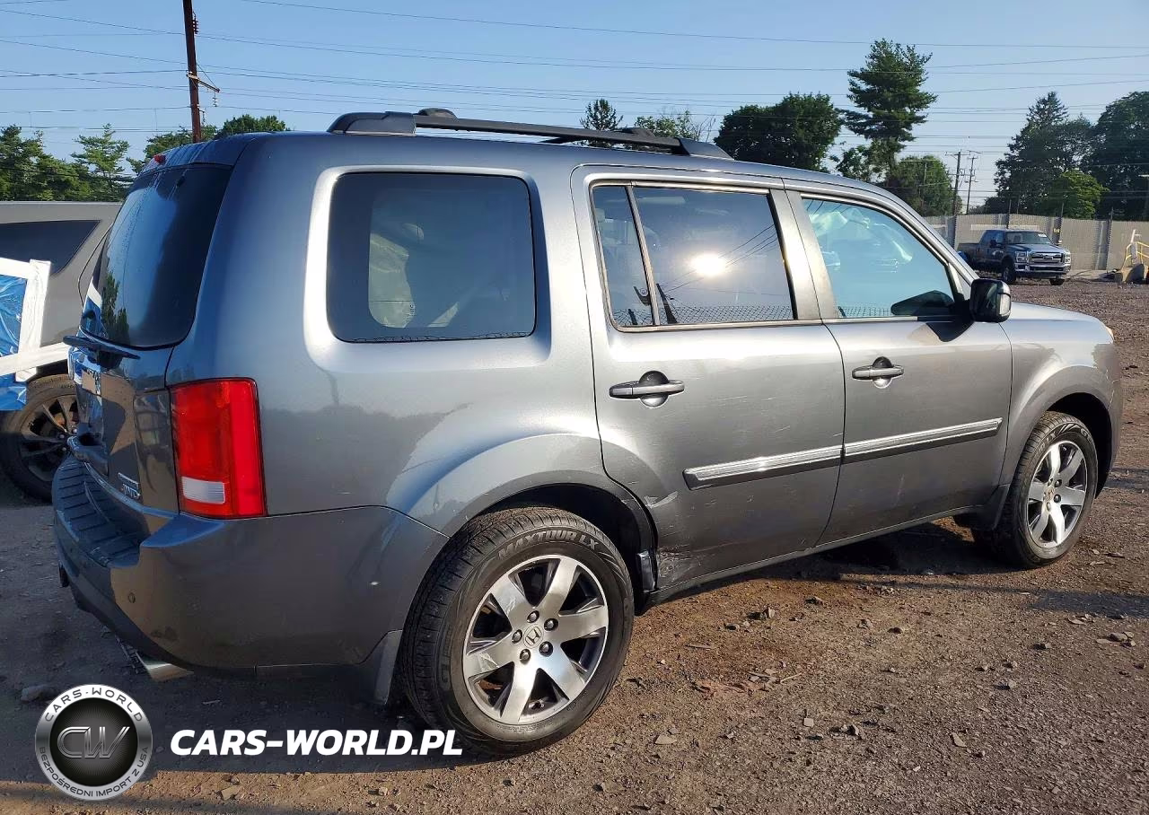 2013 Honda Pilot Touring VIN:5FNYF4H99DB018936 - 3