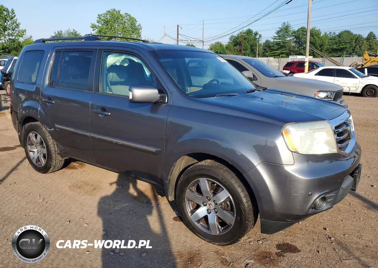 2013 Honda Pilot Touring VIN:5FNYF4H99DB018936 - 4