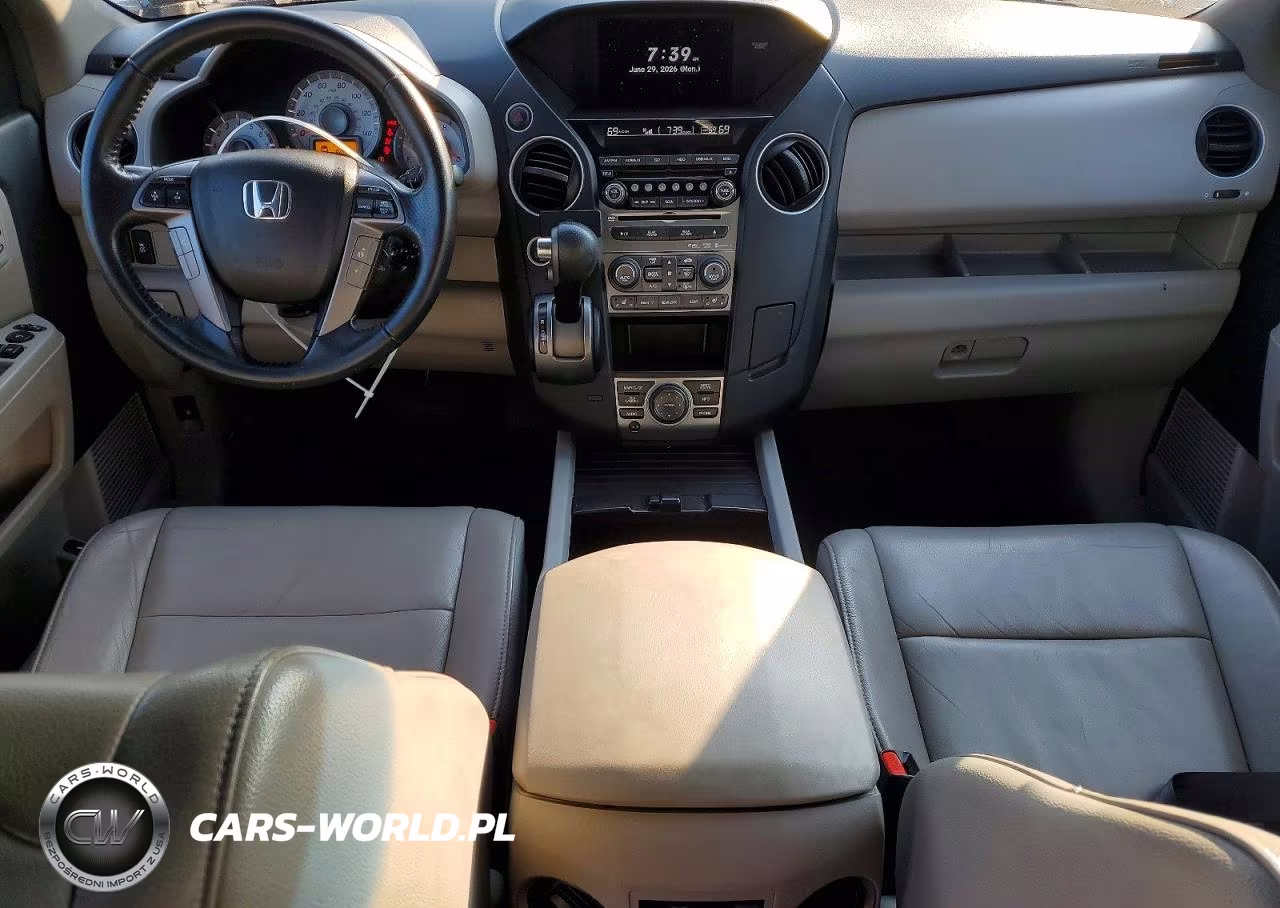 2013 Honda Pilot Touring VIN:5FNYF4H99DB018936 - 8