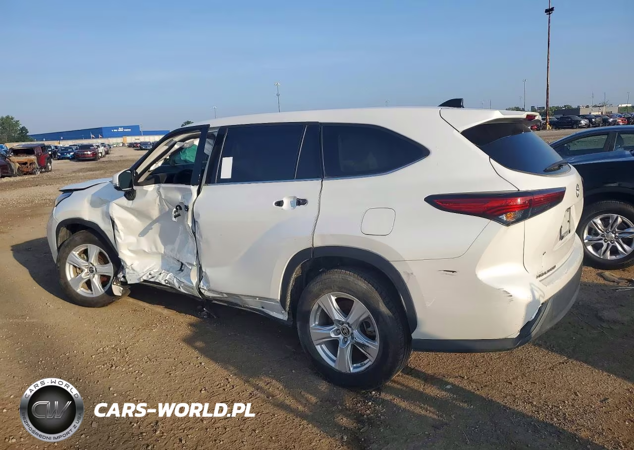 2022 Toyota Highlander L VIN:5TDCZRAH6NS123611 - 2