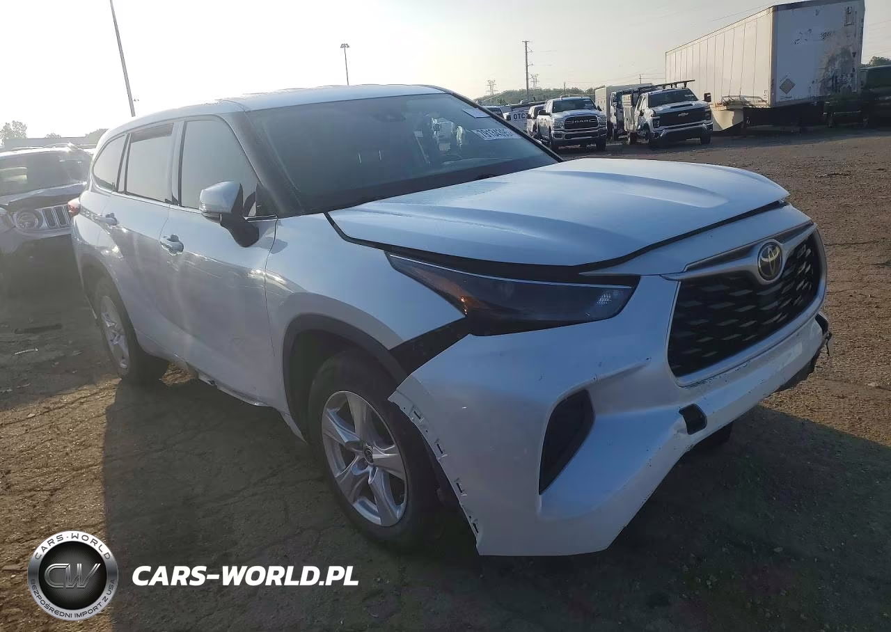 2022 Toyota Highlander L VIN:5TDCZRAH6NS123611 - 4