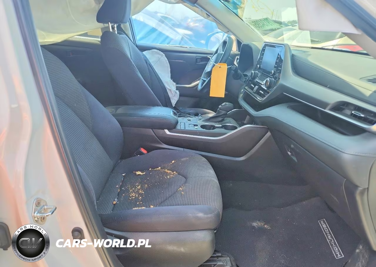 2022 Toyota Highlander L VIN:5TDCZRAH6NS123611 - 7