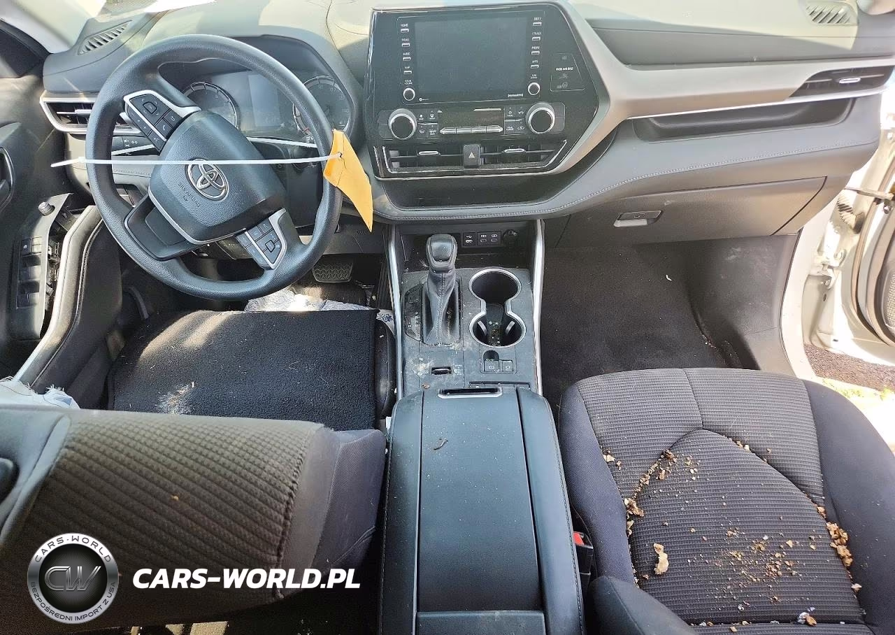 2022 Toyota Highlander L VIN:5TDCZRAH6NS123611 - 8