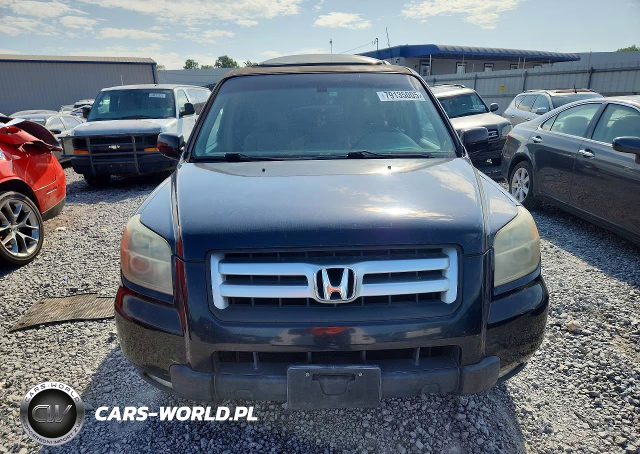 2006 Honda Pilot Ex VIN:5FNYF28566B050585 - 5